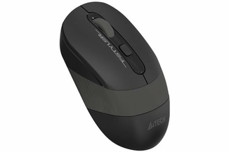 Миша бездротова A4Tech Fstyler FG10 (Grey),  USB, колір чорний+сірий, фото №4