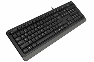 Клавіатура A4Tech Fstyler FK10 (Grey) , USB, чорний+ сірий, фото №3