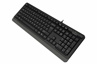 Клавіатура A4Tech Fstyler FK10 (Grey) , USB, чорний+ сірий, photo number 4