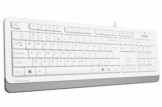 Клавіатура A4Tech Fstyler FK10 (White) , USB, білий, numer zdjęcia 3