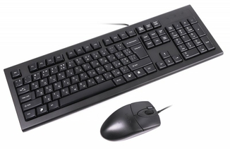 A4Tech KRS-8520D, кмплект дротовий клавіатура з мишою, numer zdjęcia 3