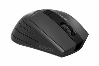 Миша бездротова A4Tech Fstyler FG30 (Grey),  USB, колір чорний+сірий, фото №6