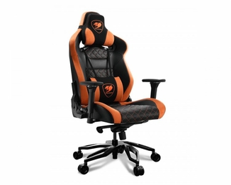 Крісло ігрове ARMOR TITAN PRO , чорний- помаранч, фото №9