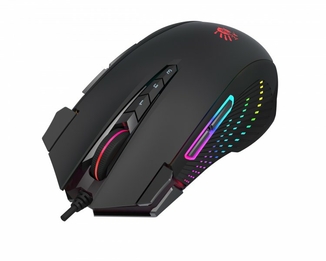 Миша ігрова A4Tech Bloody J90s (Black), Activated, Extra Fire Button, 8000 CPI, RGB, 20 млн. натискань, чорна, RGB підсвічування, фото №3