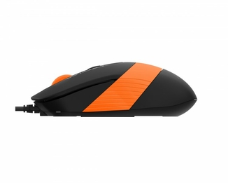 Миша A4Tech Fstyler FM10S (Orange), безшумна, USB, колір чорний+помаранчевий, фото №4