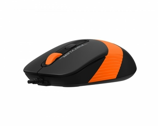 Миша A4Tech Fstyler FM10S (Orange), безшумна, USB, колір чорний+помаранчевий, фото №5
