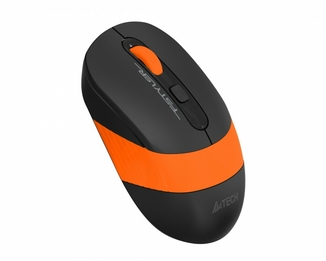 Миша бездротова A4Tech Fstyler FG10S (Orange),  безшумна, USB, колір чорний+помаранчевий, numer zdjęcia 3