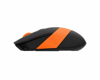 Миша бездротова A4Tech Fstyler FG10S (Orange),  безшумна, USB, колір чорний+помаранчевий, numer zdjęcia 4
