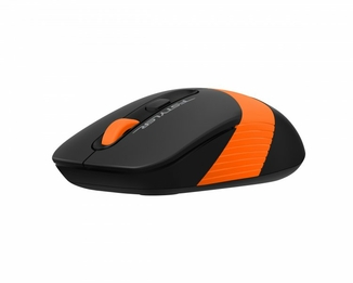 Миша бездротова A4Tech Fstyler FG10S (Orange),  безшумна, USB, колір чорний+помаранчевий, фото №5