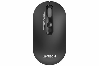 Миша бездротова A4Tech Fstyler FG20 (Grey),  USB, колір світло-сірий, фото №2
