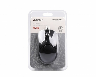 Миша A4Tech Fstyler FM12 (Black),  USB, колір чорний, фото №9