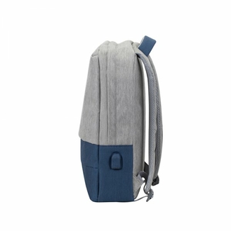 RivaCase 7562  сіро-синій рюкзак  для ноутбука 15.6 дюймів., фото №6