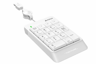 Клавіатура цифрова A4-Tech FK13, колір білий, USB, photo number 4