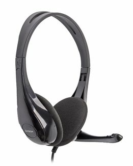 Навушники A4-Tech HS-9 з мікрофоном,чорні, фото №2