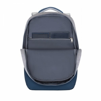 RivaCase 7567 сіро-синій рюкзак  для ноутбука 17.3 дюймів., фото №11