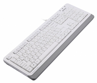 Клавіатура A4Tech Fstyler FKS10 (Grey), USB, колір білий, photo number 3