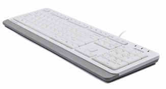 Клавіатура A4Tech Fstyler FKS10 (Grey), USB, колір білий, photo number 4