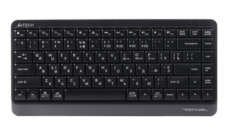 Клавіатура бездротова A4Tech Fstyler FBK11 (Grey),  USB, колір сірий, photo number 2