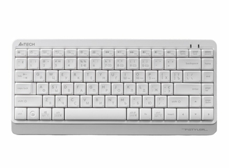 Клавіатура бездротова A4Tech Fstyler FBK11 (White),  USB, колір білий, photo number 2