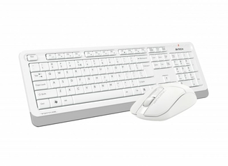 A4Tech Fstyler FG1012, комплект бездротовий клавіатура з мишою, колір білий, numer zdjęcia 4