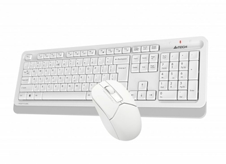 A4Tech Fstyler FG1012, комплект бездротовий клавіатура з мишою, колір білий, numer zdjęcia 5