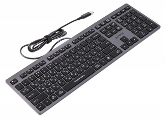 Клавіатура A4Tech FX-50 USB (Grey), Fstyler, сірий колір, USB, numer zdjęcia 3