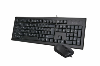 Комплект A4Tech клавіатура+мишка KR-85+OP-720S, USB, Чорна, numer zdjęcia 4