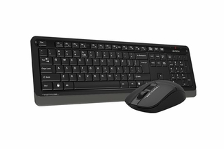 A4Tech Fstyler FG1012S, комплект бездротовий клавіатура з мишою, колір чорний, numer zdjęcia 3