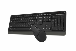 A4Tech Fstyler FG1012S, комплект бездротовий клавіатура з мишою, колір чорний, фото №4