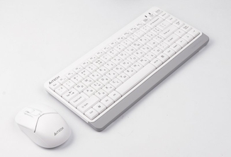 A4Tech Fstyler FG1112, комплект бездротовий клавіатура з мишою, білий колір, фото №5