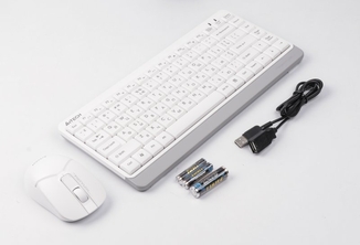 A4Tech Fstyler FG1112, комплект бездротовий клавіатура з мишою, білий колір, numer zdjęcia 6