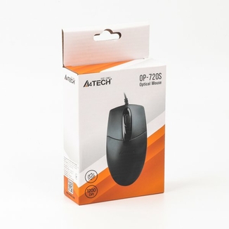 Миша A4Tech OP-720S USB, чорна, фото №7