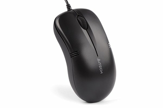 Миша A4Tech OP-560NUS V-Track USB, чорна, numer zdjęcia 3