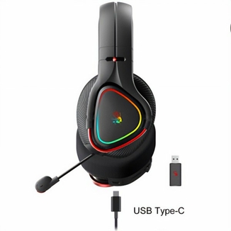 Навушники ігрові Bloody MR710 (Black), RGB, Bluetooth + 2.4GHz + 3.5 jack, колір чорний, photo number 9