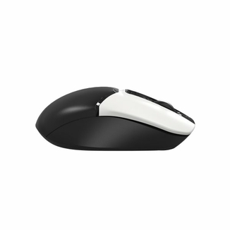 Миша бездротова A4Tech Fstyler FB12S (Panda),  USB, колір чорний + білий, фото №6