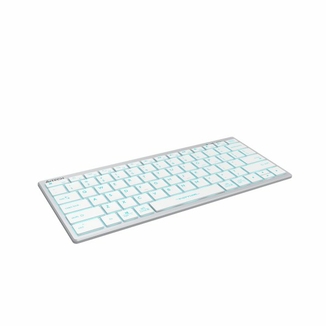 Клавіатура A4-Tech Fstyler FX61, білий колір, USB, блакитне підсвічування, фото №3