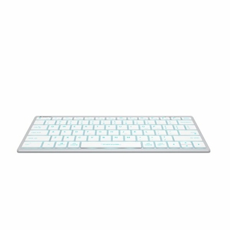 Клавіатура A4-Tech Fstyler FX61, білий колір, USB, блакитне підсвічування, photo number 5