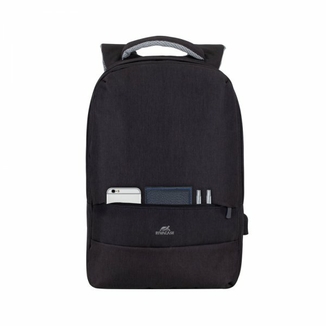 Рюкзак для ноутбука RivaCase 7562 (Black)  15.6", водовідштовхувальний, антизлодій, чорний, фото №10
