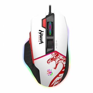 Миша ігрова A4Tech Bloody W95 Max (Naraka), RGB, 12000 CPI, 50M натискань, активоване ПЗ Bloody, колір білий+чорний, numer zdjęcia 2