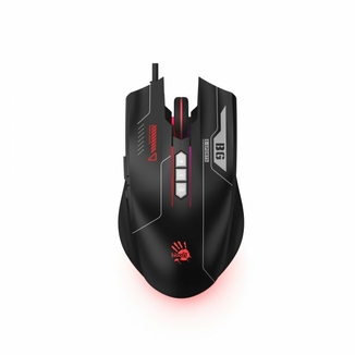 Миша ігрова A4Tech Bloody ES7 (Esports Black), RGB, 6000 CPI, 10M натискань, чорна, фото №2