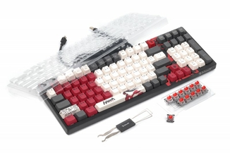 Механічна клавіатура A4Tech Bloody S98 (Naraka),  ігрова, USB, RGB підсвічування, BLMS Red Switch, numer zdjęcia 7