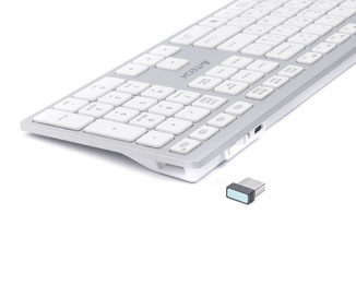 Клавіатура A4-Tech Fstyler FBX50C бездротовa, колір білий, numer zdjęcia 4