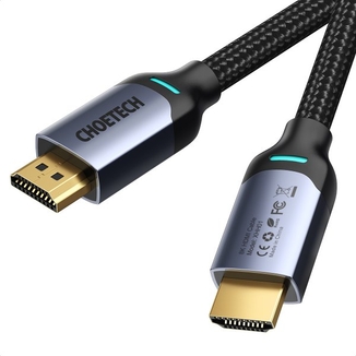 Кабель у коробці Choetech XHH01, HDMI V.2.1, вилка/вилка, з позолоченими контактами, 2 м, фото №3