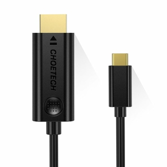 Кабель Choetech XCH-0030BK, USB-C на HDMI, 3м, фото №3