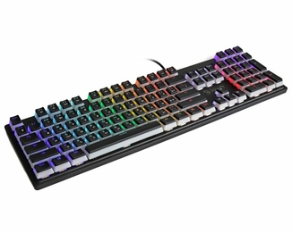 Механічна клавіатура A4Tech Bloody S510R, червоні світчі, чорна, RGB підсвічування клавіш, USB, фото №3