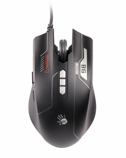 Комплект A4Tech Bloody B1700 (Black)  ігровий, клавіатура, миша, килимок USB, photo number 4