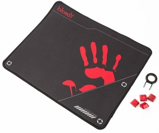 Комплект A4Tech Bloody B1700 (Black)  ігровий, клавіатура, миша, килимок USB, фото №5