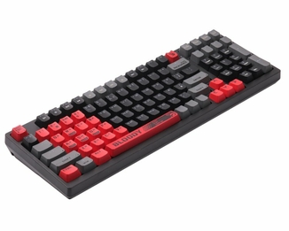 Механічна клавіатура A4Tech Bloody S98, червоні світчі, RGB підсвічування клавіш, USB, чорно-червоний, numer zdjęcia 3
