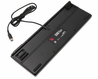 Механічна клавіатура A4Tech Bloody S98 (Sports Lime), BLMS Red Switch, RGB підсвічування клавіш, USB, чорно-жовтий, numer zdjęcia 6