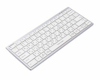 Клавіатура A4Tech FX51 USB (White) Fstyler дротова з ножичним перемикачем, USB, білий колір, фото №2